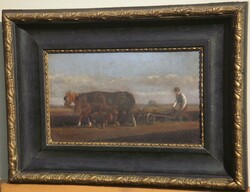 (N) Korpács Lajos (20.sz első fele) : Szántás