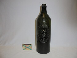 Régi boros üveg palack " Budafoki Borpalackozó Vállalat"