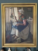 Szász István, nagy méretű festmény