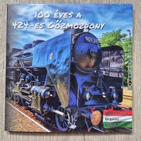 100 éves a 424-es gőzmozdony. Forgalmi sor!