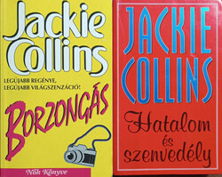 Jackie Collins: Hatalom és szenvedély + Borzongás (2 kötet)