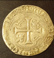 XI. Lajos  ezüst 1 garas 1461-1483 Montpellier