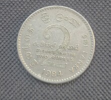 Ceylon 2 rupia 1984 (XE103)
