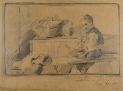 Peske Géza (1859–1934) " VACSORA "