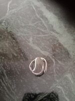 Régi jelzett  modernista ezüst gyűrű