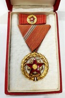 1957 Excellent Service Medal award + mini + in box
