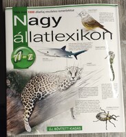 Könyv, Kiss Bitay Éva, Dr. Vojnits András, Nagy állatlexikon A-Z 1000 állatfaj Bővitett kiadás