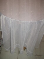 Csodaszép vintage stílusú csipkés vitrázs függöny