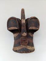 Antik afrikai kifwebe Afrika Songye népcsoport maszk Kongó africká maska D43 947 6483