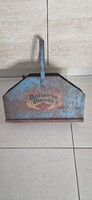 Belzer battery service, vintage metal mechanic's box, tool holder.