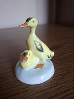 Aquincum porcelán madárpár, kacsapár. Hibátlan. Jelzett