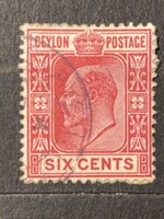Ceylon 6 cents