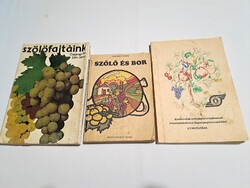3 db régi kertészeti szakkönyv