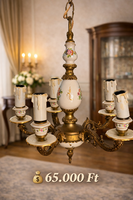 Porcelán betétesek csillár