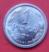 Magyar királyság szép állapotú 1 pengő 1941 (PG6)