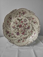 Nagy viragmintas falitanyer Zsolnay