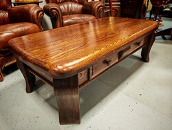 Tömör tölgyfa fiókos tv állvány kiváló állapotban , masszív minőségi tv komód tv szekrény