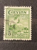 Ceylon 5 cents