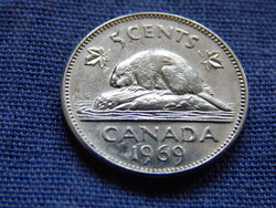 Kanada 5 Cent 1969