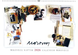 Special price! Makovecz calendar calendar makovecz 2026 which was worked on by the architect legend - inspired by it