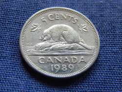 Kanada 5 Cent 1989