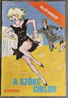Rejtő Jenő: A Szőke ciklon - fekete-fehér képregény