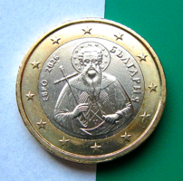Bulgária - 1 Euro - 2026 - Rilai Szent János