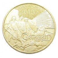 Lengyelország,2 zlote 2010 - Grunwaldi csata aUNC+ ötvözet