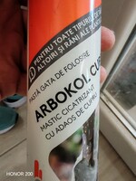 Arbokol cupru. Rezes fasebkezelő. 2 tubus.