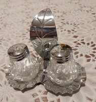 Kicsi üveg só-bors szóró készlet