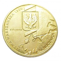 Lengyelország,2 zlote 2010 - Nagy csaták - A varsói csata aUNC+ ötvözet