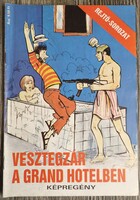 Rejtő Jenő: Vesztegzár a Grand hotelben - fekete-fehér képregény