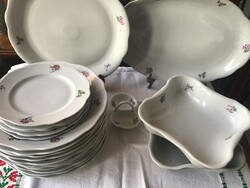 Zsolnay porcelán étkészlet