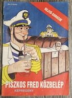 Rejtő Jenő: Piszkos Fred közbelép - fekete-fehér képregény