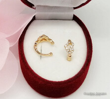 Xuping aranyozott antiallergén fülbevaló, 12 mm (2346)