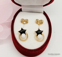 Xuping aranyozott antiallergén fülbevaló, 14 mm (2363)