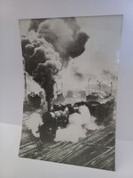 Régi fotó -  nagyvasúti gőzmozdony