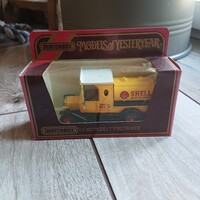 Pompás régi Matchbox autó (1912-es Ford-T, Shell tanker)