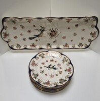 Zsolnay Főnix mintás Szendvicses készlet