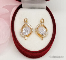 Xuping aranyozott antiallergén fülbevaló, 20 mm (2496)