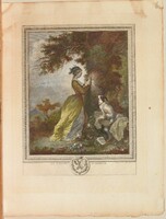 (N) Jean Honoré Fragonard (1732-1806) : Le chiffre d’amour
