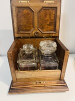 FIGYELEM RITKASÁG! Századfordulós utazó likőrös készlet