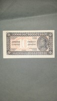 10 dinár 1944 Jugoszláv Partizán bankjegy