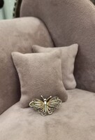 Antik Filigrán Ezüst Bross