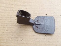 Régi kovácsolt szerszám teknővájó kapa kapacs