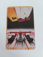 AGIP motor oils kártyanaptár 1983