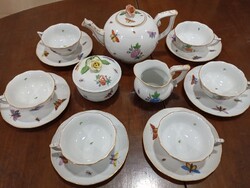 Herendi Viktória mintás 6- személyes teás készlet
