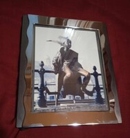 Beautiful Silver color frame of Cute Picture filmed in Budapest