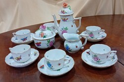 Herendi Viktória mintás 6- személyes kávés készlet