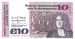 10 font pound pounds 1987 T.F. O'Cofaigh és M.F. Doyle Írország 2. Gyönyörű